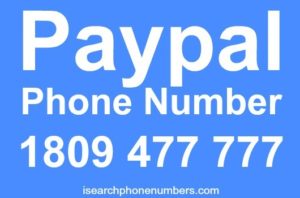 paypal phone number.